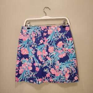 Lilly Pullitzer Women's Izzy Skirt Bright Preppy Resort Summer Style- Size 8